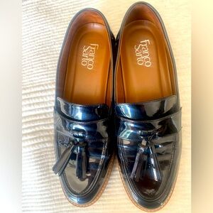 Franco Sarto Women's Carolynn Lug Sole Loafers size 9W